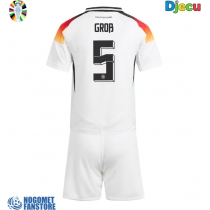 Njemačka Pascal Gross #5 Domaci Dres za djecu EP 2024 Kratak Rukav (+ Kratke hlače)